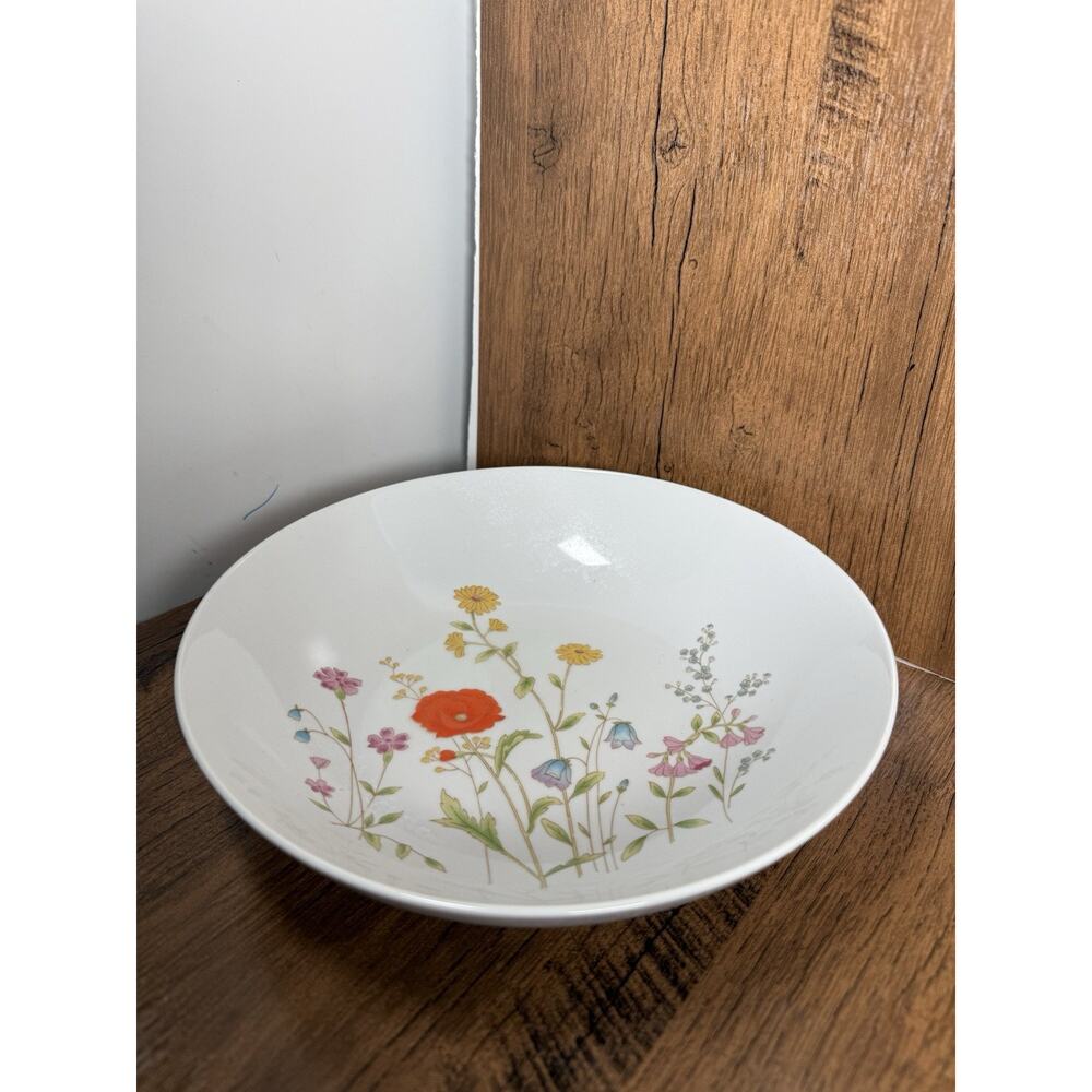 Wilshire House Jepcor English Garden Serving Vegetable Bowl Wildflower